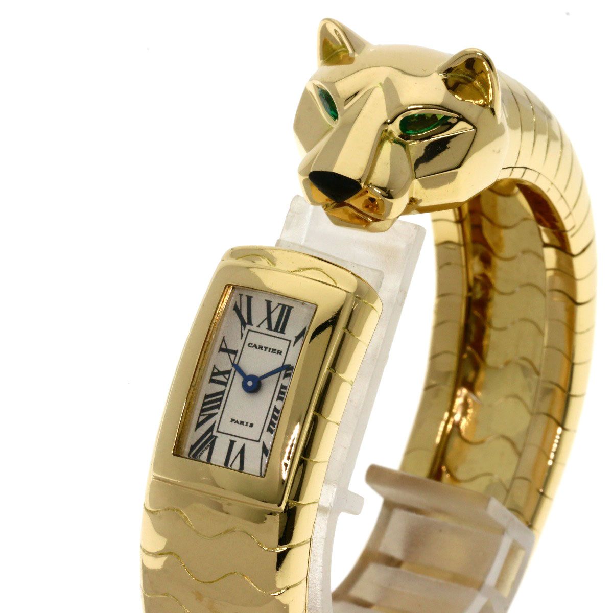Cartier Panthère Lacarda Bangle Watch 18K Yellow Gold — view 3