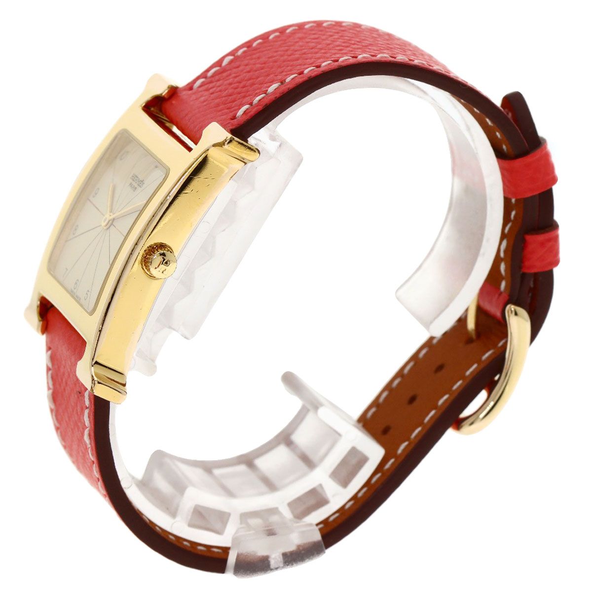 Hermes Watch Wristwatch Leather — view 2