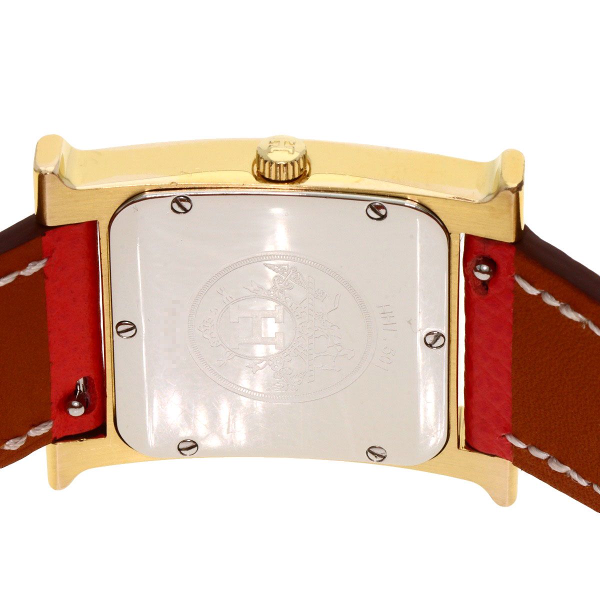 Hermes Watch Wristwatch Leather — view 7