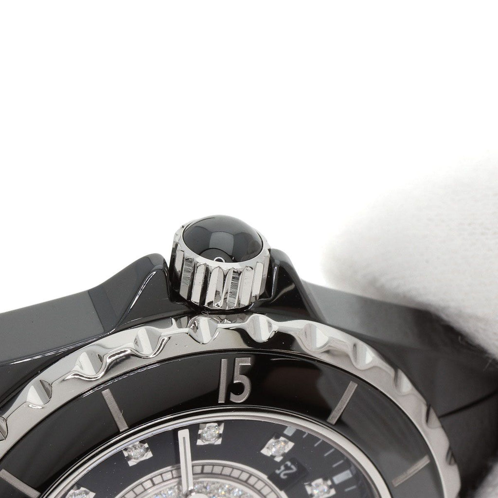 Chanel Center Diamond Watch Ceramic — view 9