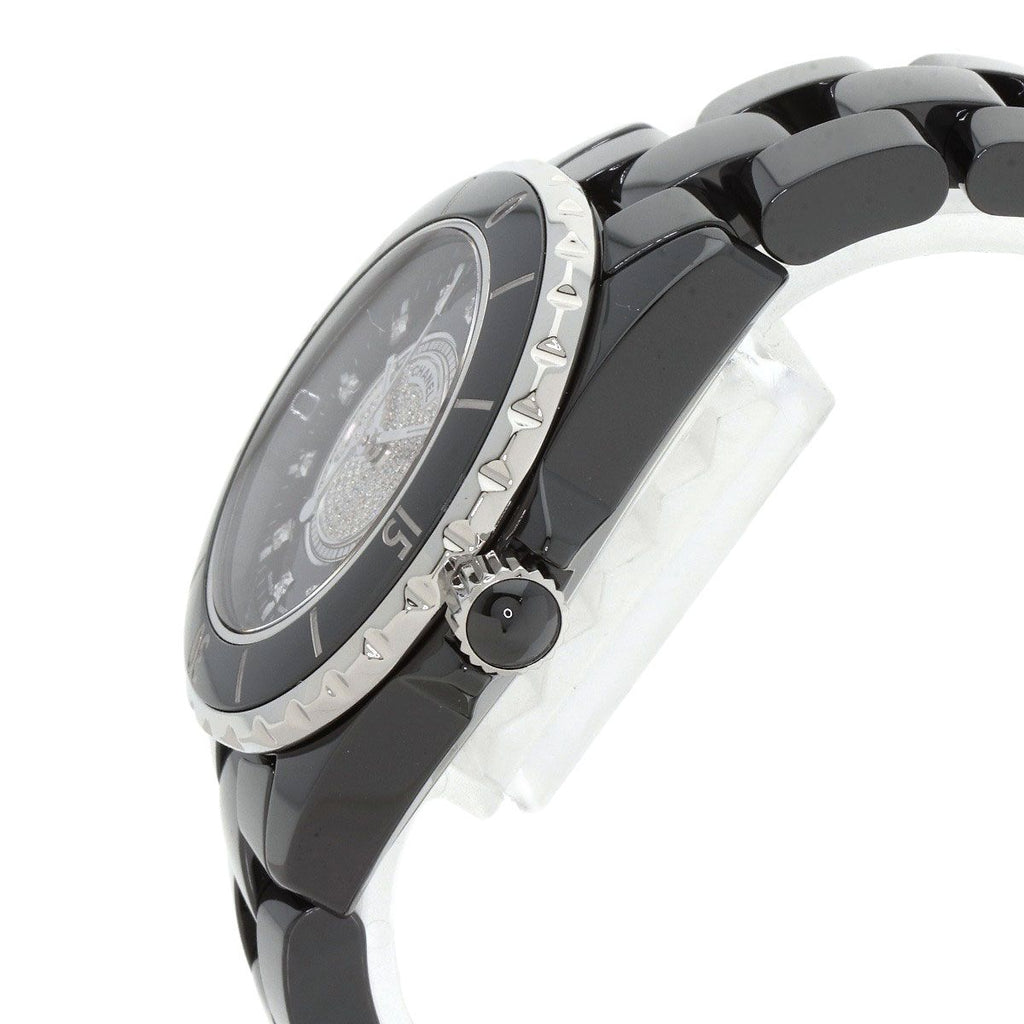 Chanel Center Diamond Watch Ceramic — view 5