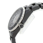 Chanel Center Diamond Watch Ceramic — view 5