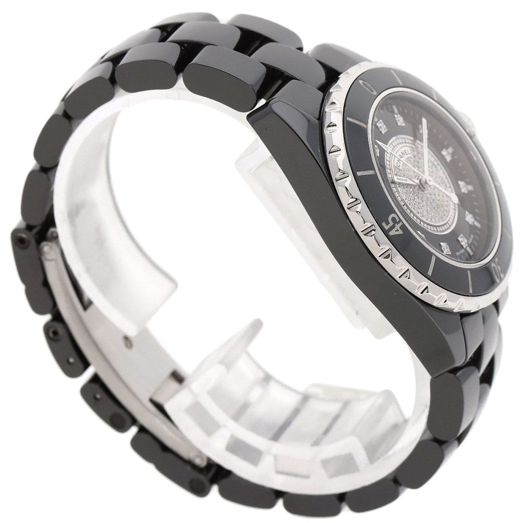 Chanel Center Diamond Watch Ceramic — view 2