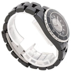 Chanel Center Diamond Watch Ceramic — view 2