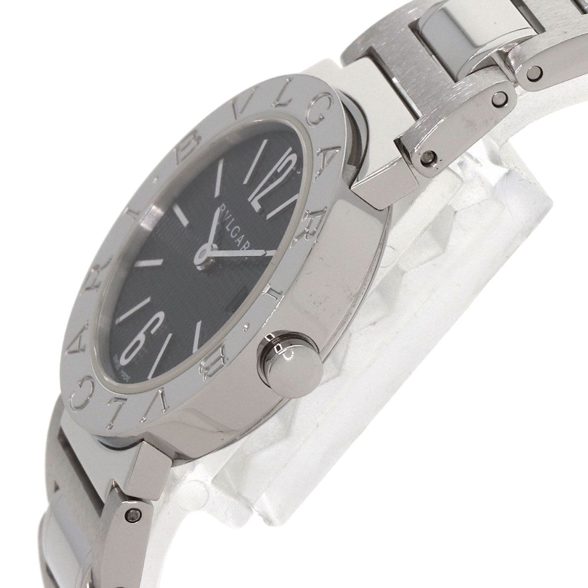 Bvlgari Watch SS Black — view 5