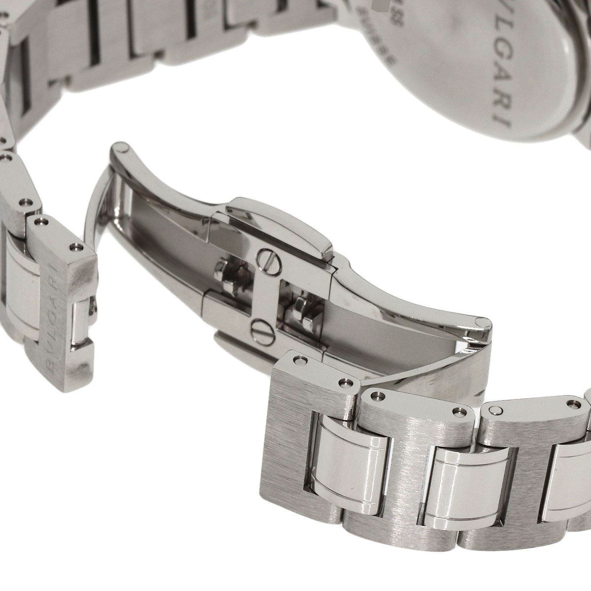 Bvlgari Watch SS Black — view 8