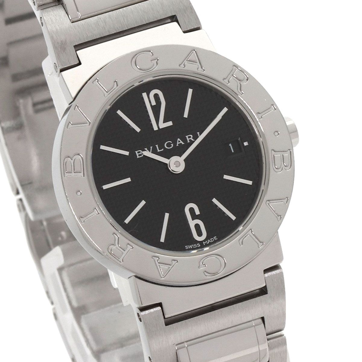 Bvlgari Watch SS Black — view 4
