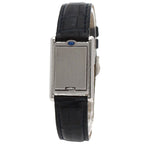 Cartier Tank Basculant SM Watch SS Leather — view 2