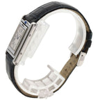Cartier Tank Basculant SM Watch SS Leather — view 3