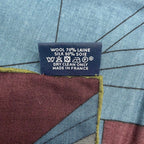 Hermes Force Centrifuge Carre 140 Nigel Peake Design Pilot Blue Wool X — view 8