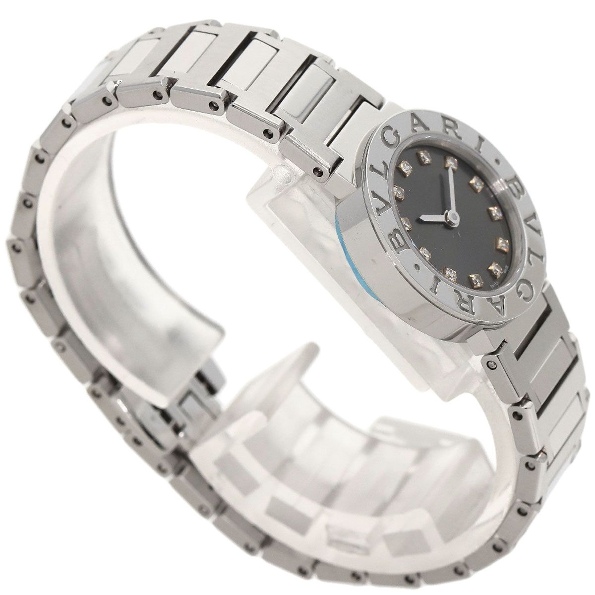 Bvlgari Diamond Watch SS — view 2