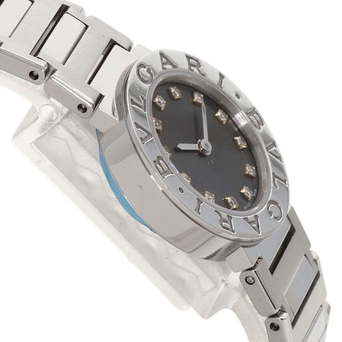 Bvlgari Diamond Watch SS — view 6
