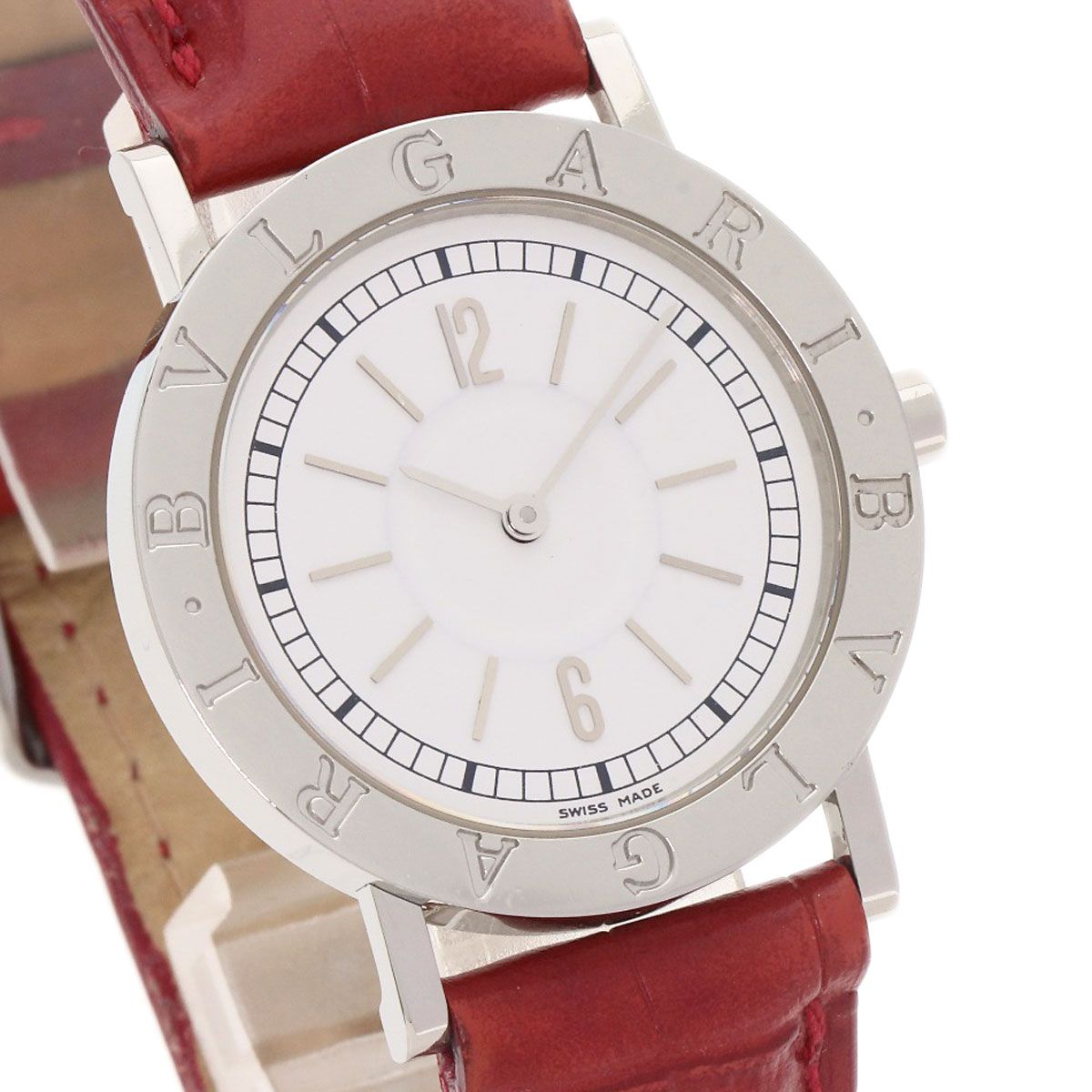 Bvlgari Watch SS Leather Boys — view 4