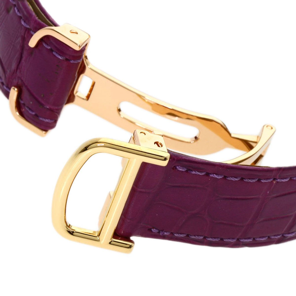 Cartier Captive de LM Watch 18K Yellow Gold Leather — view 8