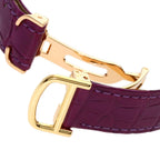 Cartier Captive de LM Watch 18K Yellow Gold Leather — view 8