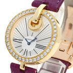 Cartier Captive de LM Watch 18K Yellow Gold Leather — view 3