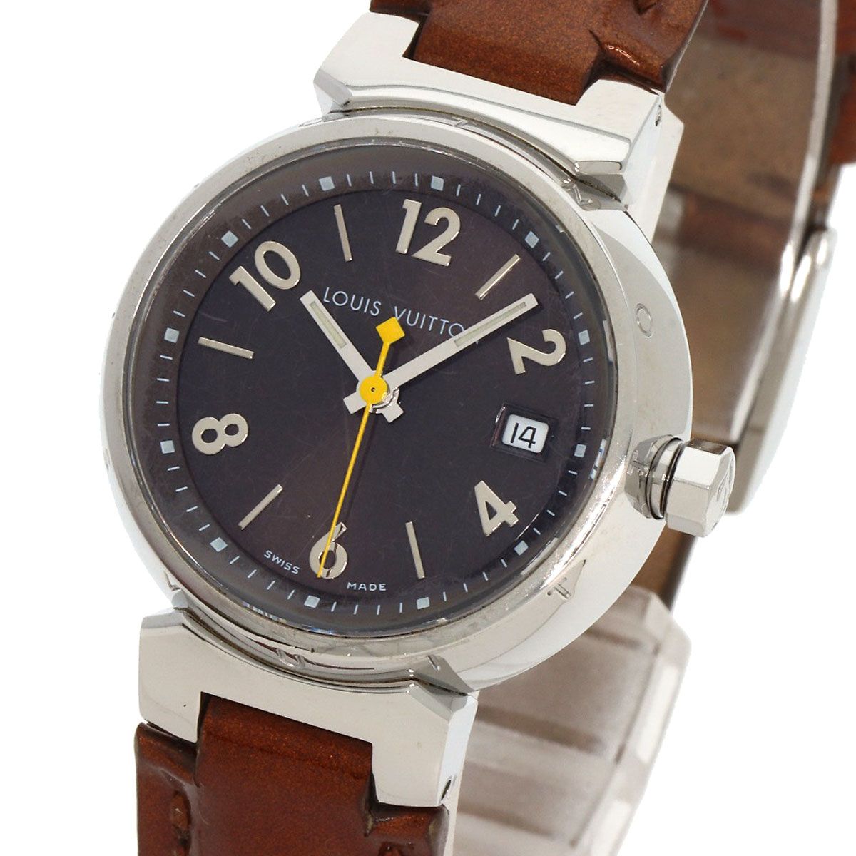 Louis Vuitton Tumble Watch SS Leather — view 3