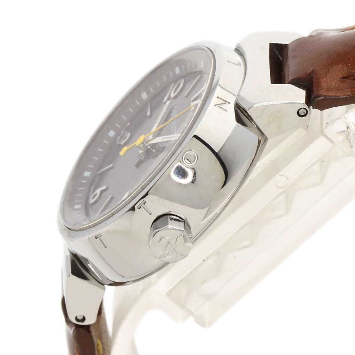 Louis Vuitton Tumble Watch SS Leather — view 5