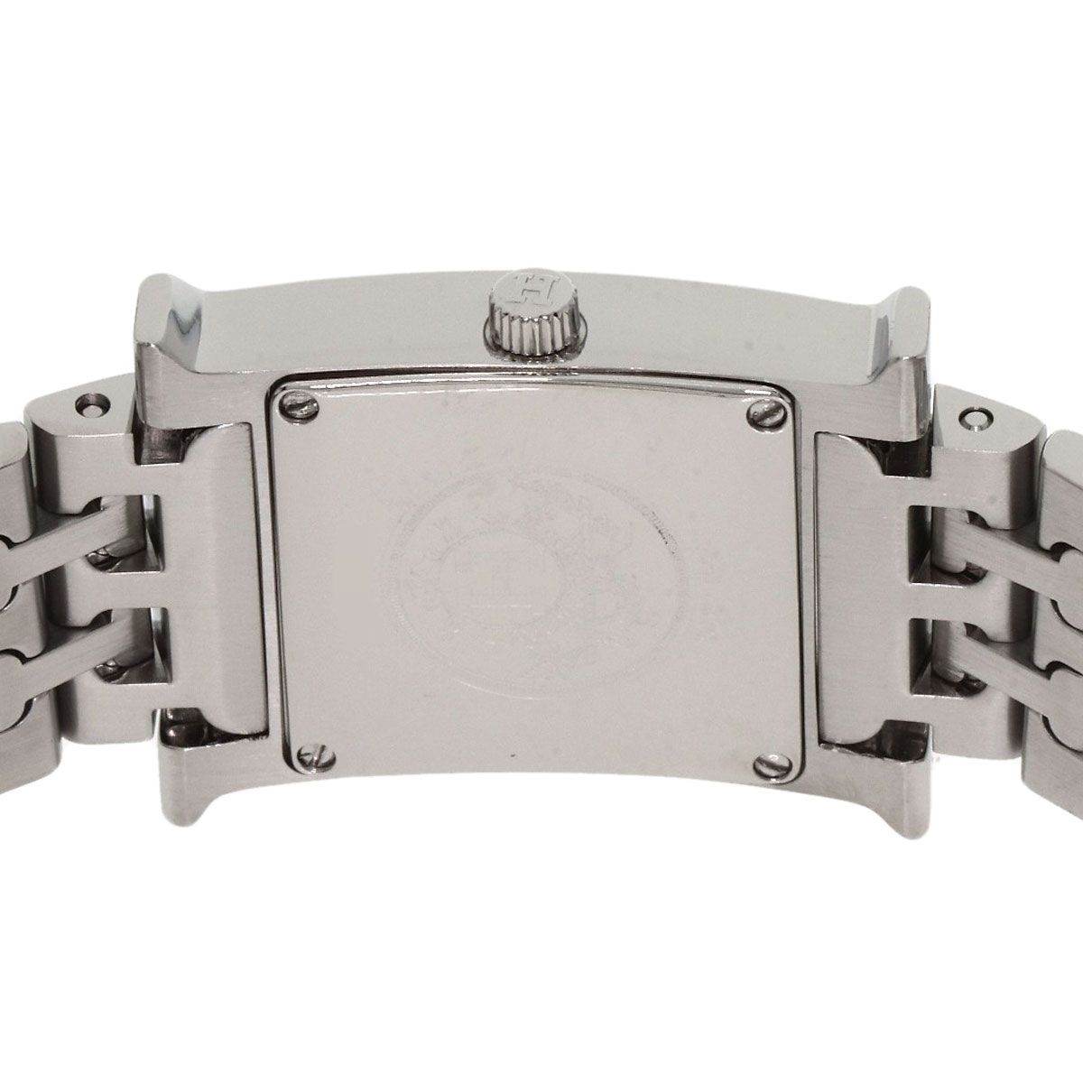 Hermes Watch SS Black — view 7
