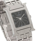 Hermes Watch SS Black — view 4