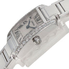 Cartier Tank Francaise SM Watch 18K White Gold — view 5
