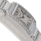 Cartier Tank Francaise SM Watch 18K White Gold — view 6