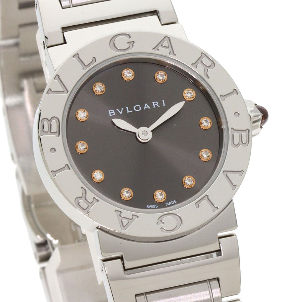 Bvlgari 12 Diamond Watch SS — view 4