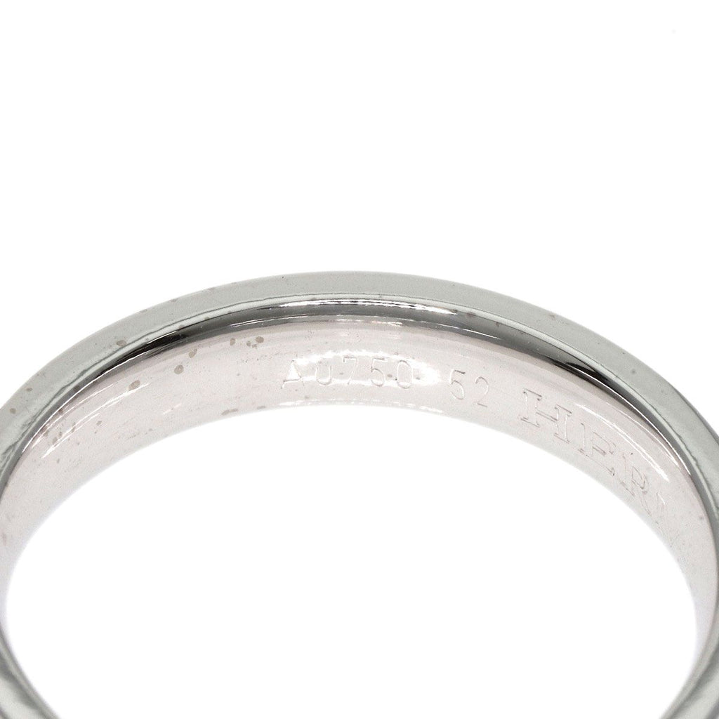 Hermes Alliance Kelly 52 Ring 18K White Gold — view 9