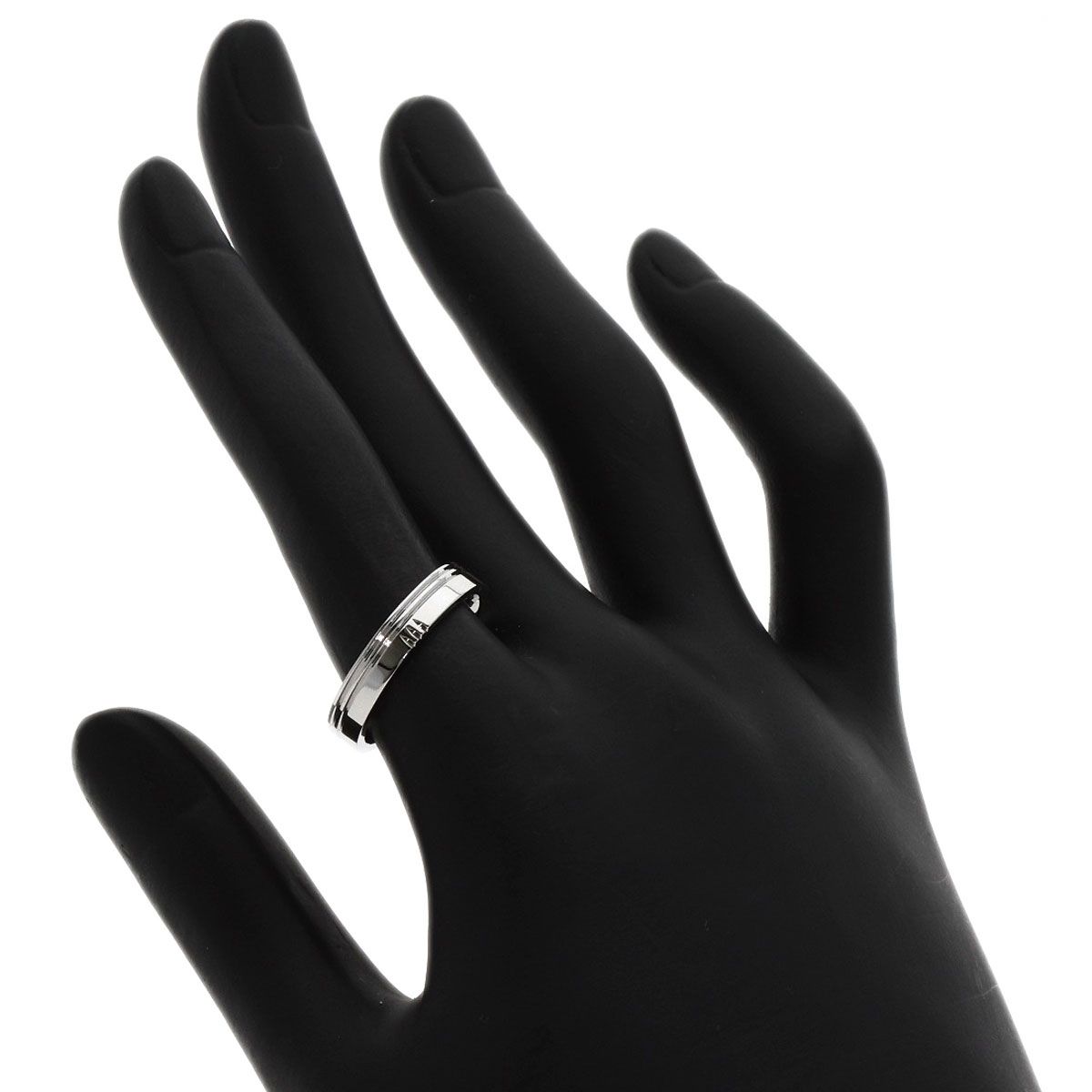 Hermes Alliance Kelly 52 Ring 18K White Gold — view 6