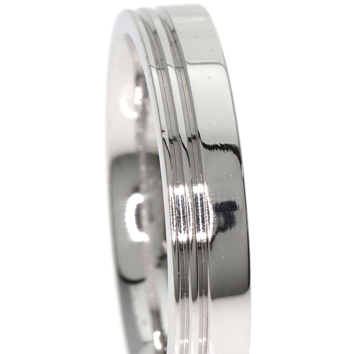 Hermes Alliance Kelly 52 Ring 18K White Gold — view 8