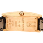 Harry Winston Avenue C Mini Bezel Diamond Watch 18K Pink Gold — view 7