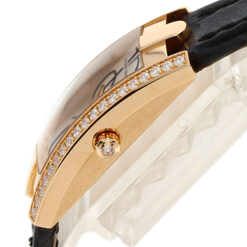 Harry Winston Avenue C Mini Bezel Diamond Watch 18K Pink Gold — view 5