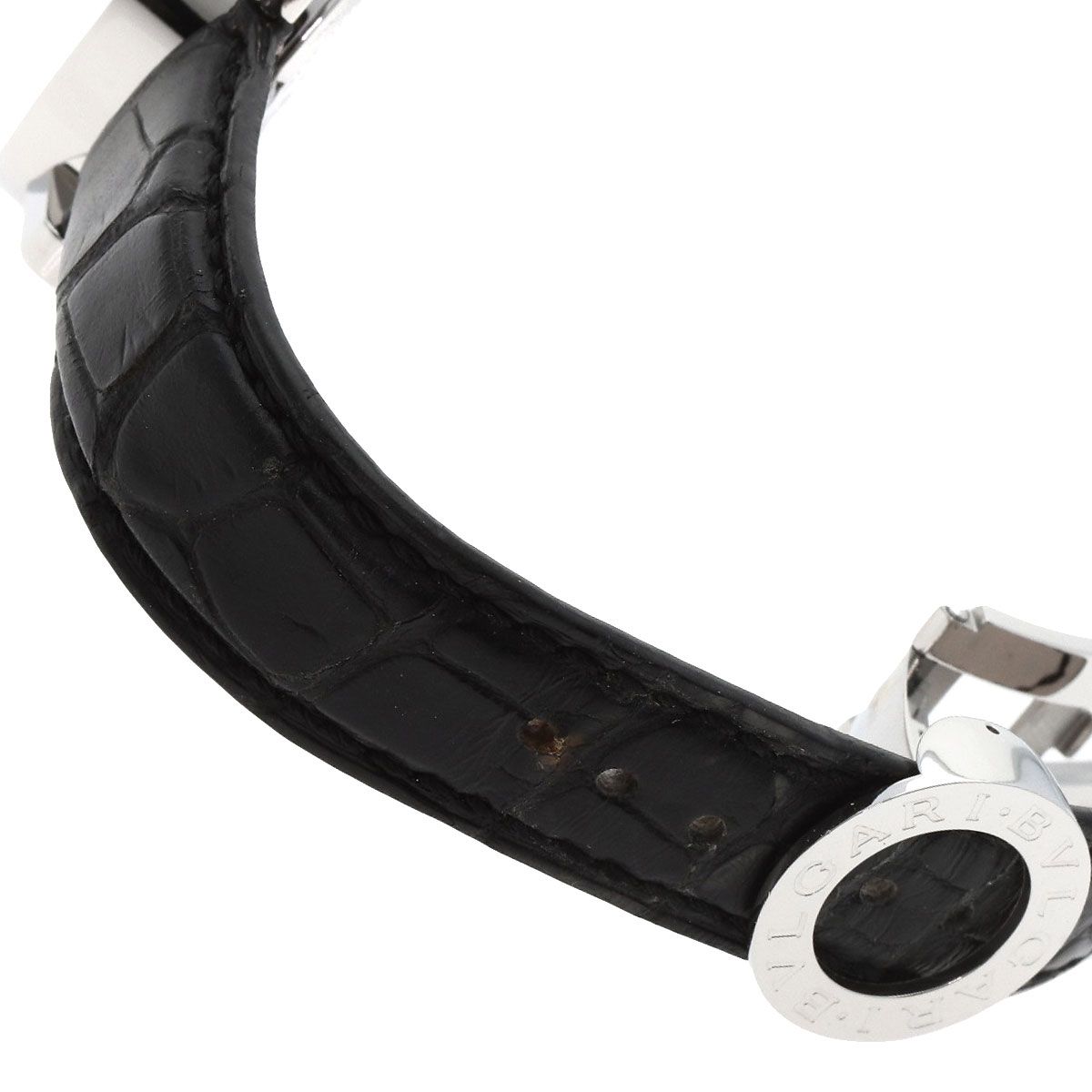 Bvlgari Watch SS Leather — view 9