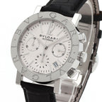 Bvlgari Watch SS Leather — view 3