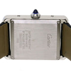 Cartier Tank Mast LM Watch SS Leather — view 7