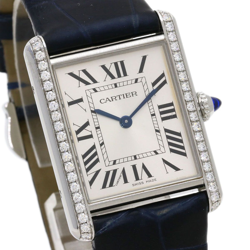 Cartier Tank Mast LM Watch SS Leather — view 4