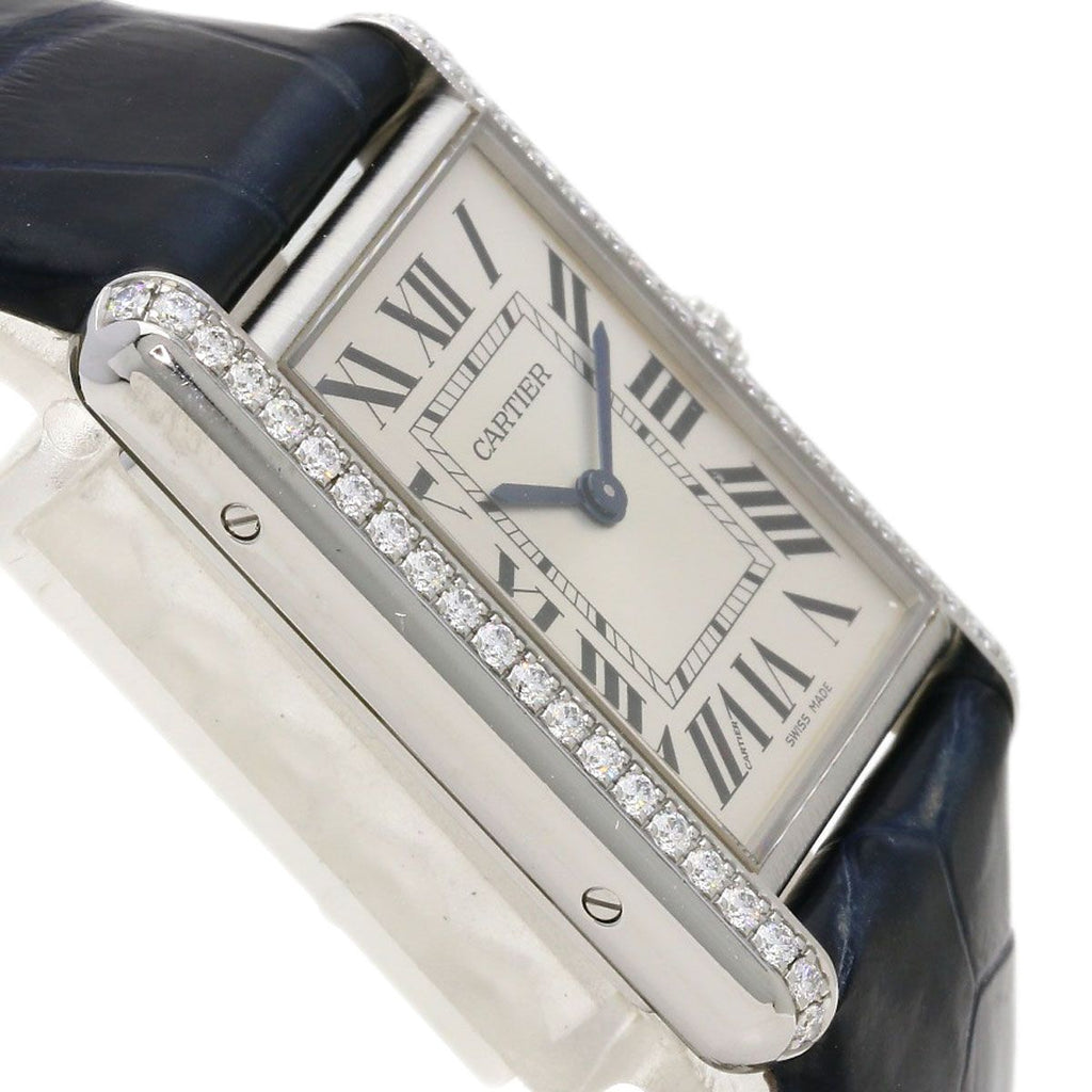 Cartier Tank Mast LM Watch SS Leather — view 6