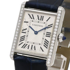 Cartier Tank Mast LM Watch SS Leather — view 3