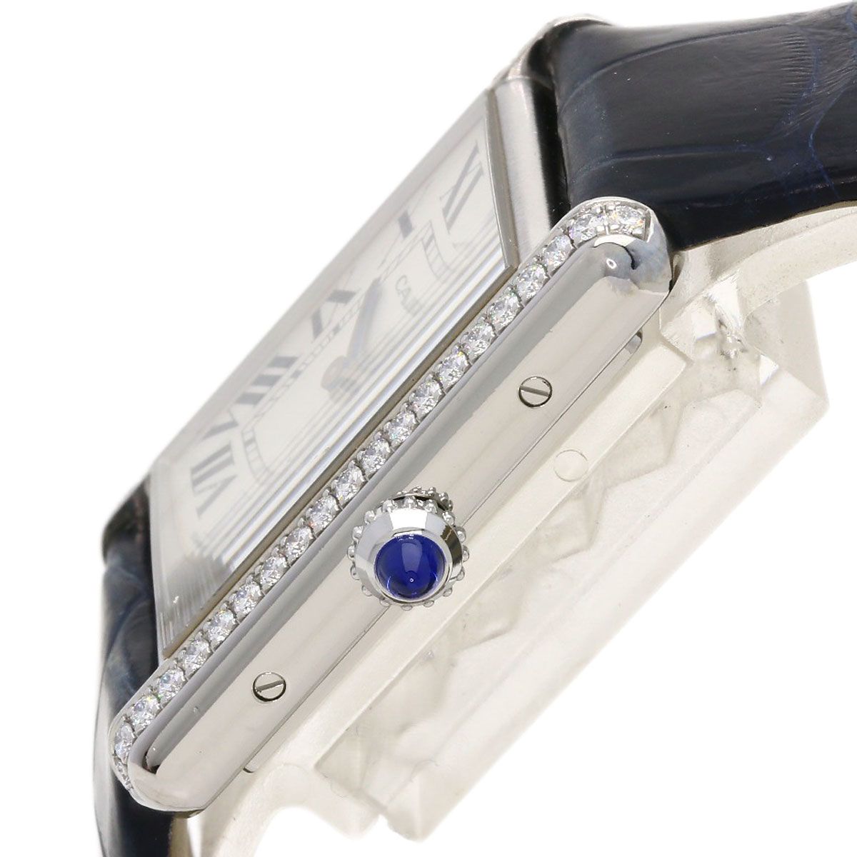 Cartier Tank Mast LM Watch SS Leather — view 5