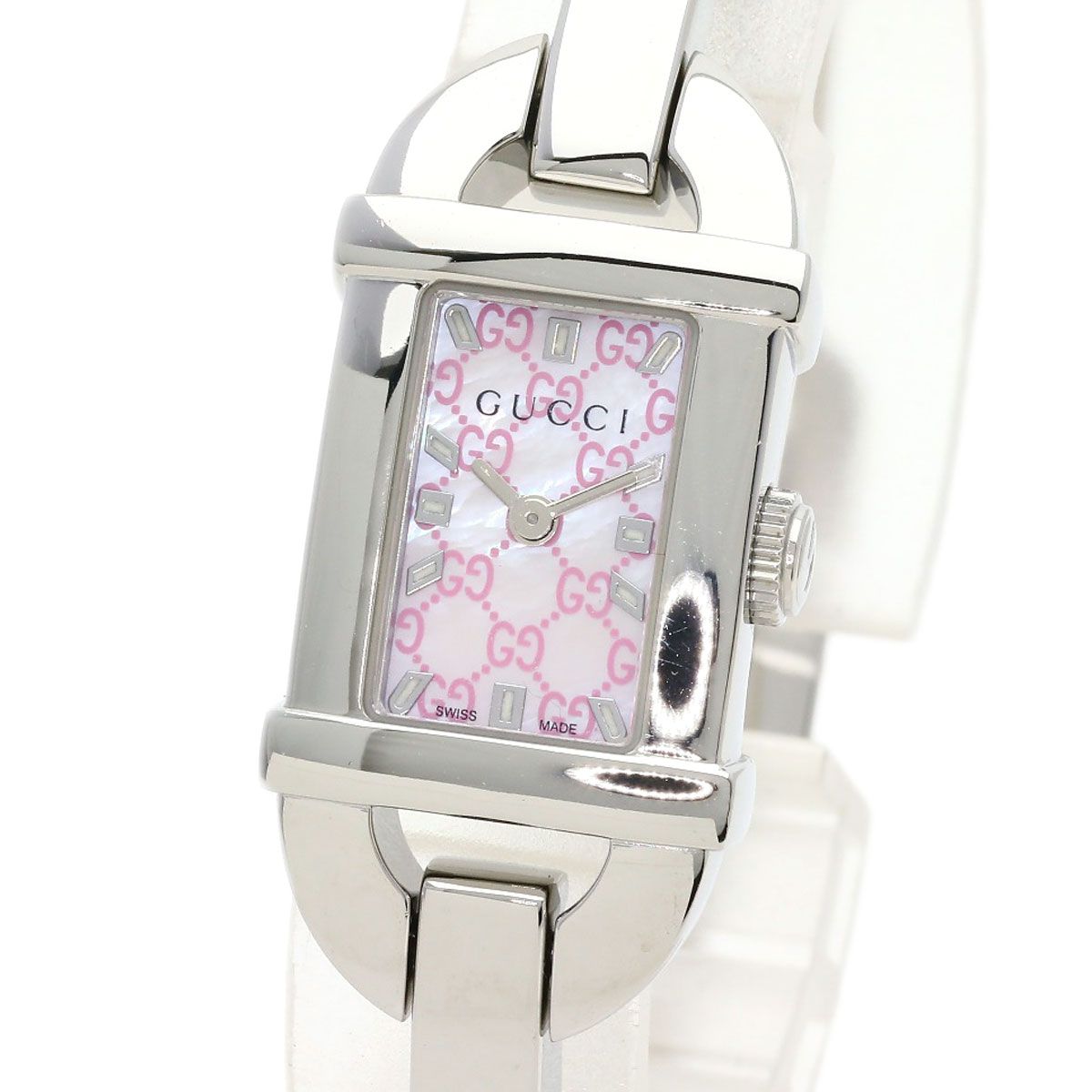 Gucci Square Face Watch SS — view 3