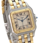 Cartier Panthere MM 3 Row Watch SS Yellow Gold Boys — view 4