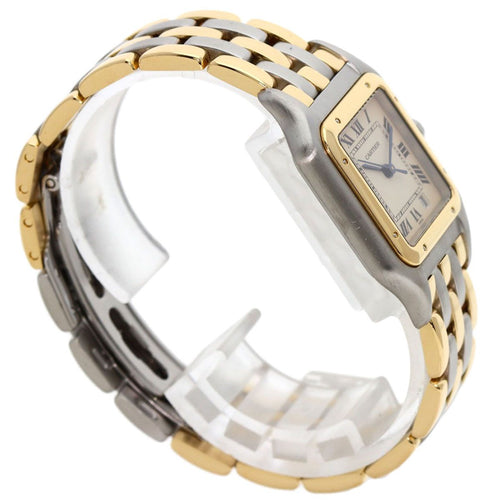 Cartier Panthere MM 3 Row Watch SS Yellow Gold Boys — view 2