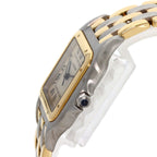 Cartier Panthere MM 3 Row Watch SS Yellow Gold Boys — view 5