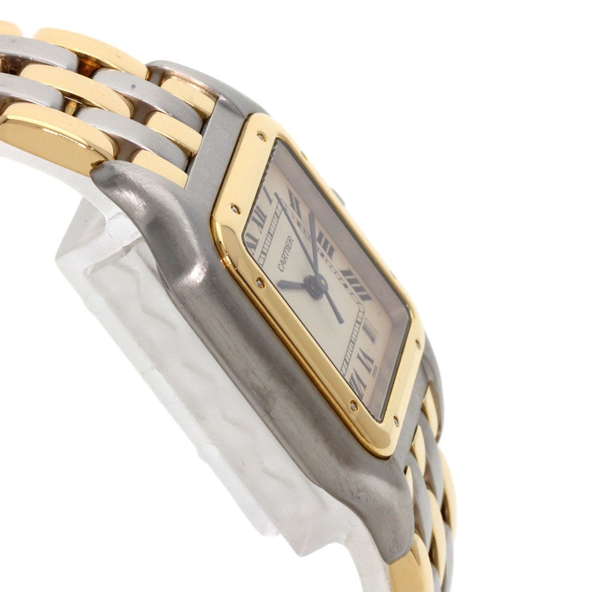 Cartier Panthere MM 3 Row Watch SS Yellow Gold Boys — view 6