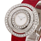 Bvlgari Astra le Cerki Watch 18K White Gold Leather — view 3