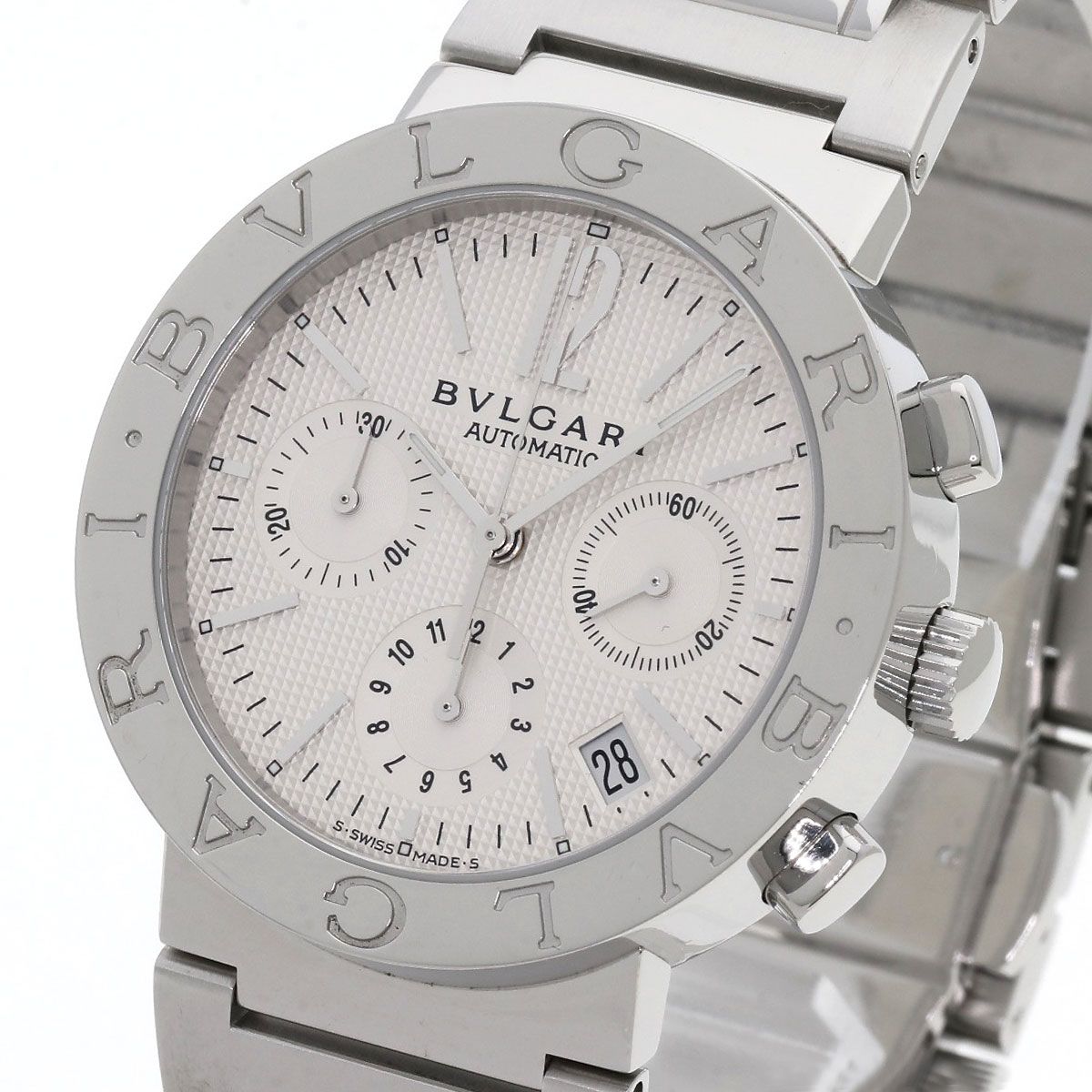 Bvlgari Watch SS White — view 3