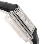 Cartier Tank Basculant MM Watch SS Leather Boys — view 6