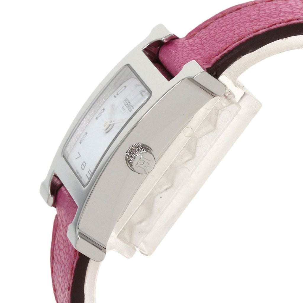 Hermes Watch SS Leather — view 5