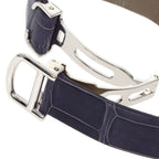 Cartier Tank Francaise SM Side Diamond Watch 18K White Gold Leather — view 8