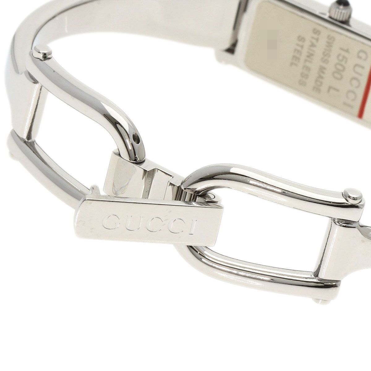 Gucci Square Face Watch SS — view 8